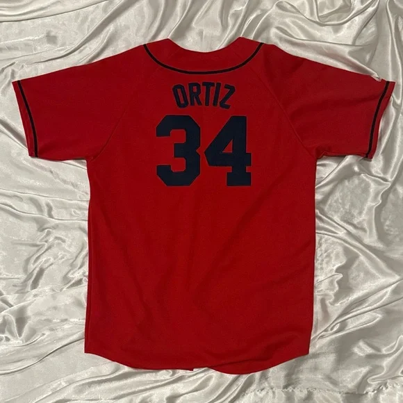 Majestic Red Sox Baseball Jersey - Picture 2 of 3